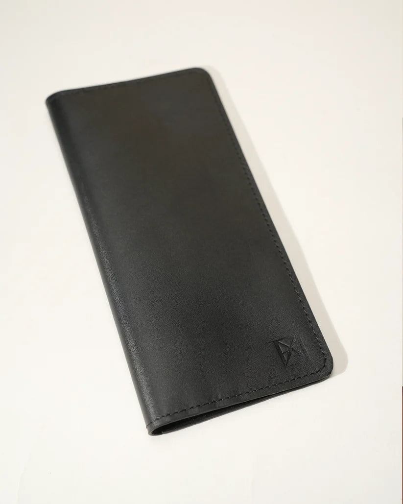 Legacy Long Wallet Black – Premium Leather Wallet for Men