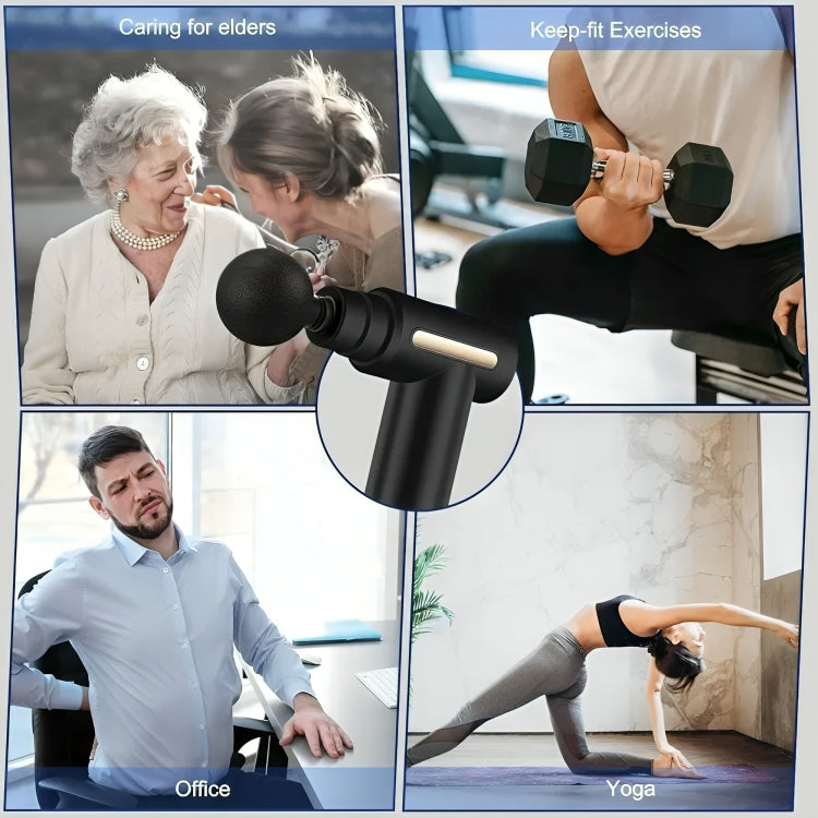 Deep Tissue Massage Gun | 4 Heads | Muscle Pain Relief