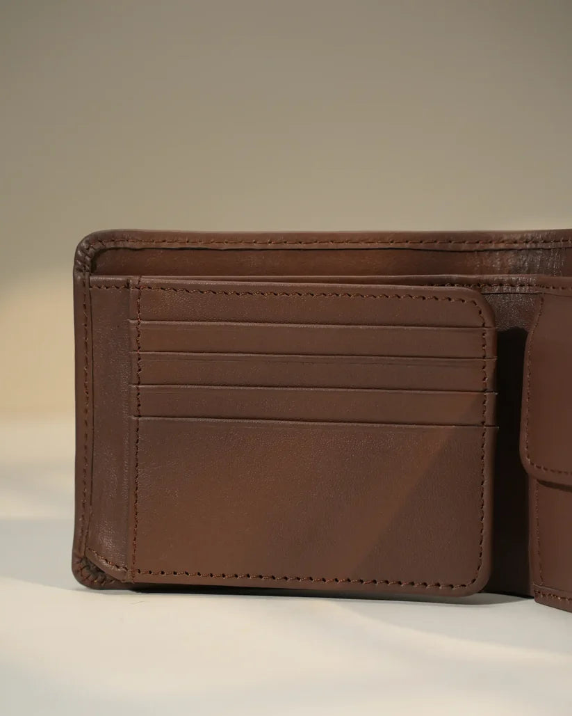 Folio Wallet Brown – Premium Leather Wallet for Men