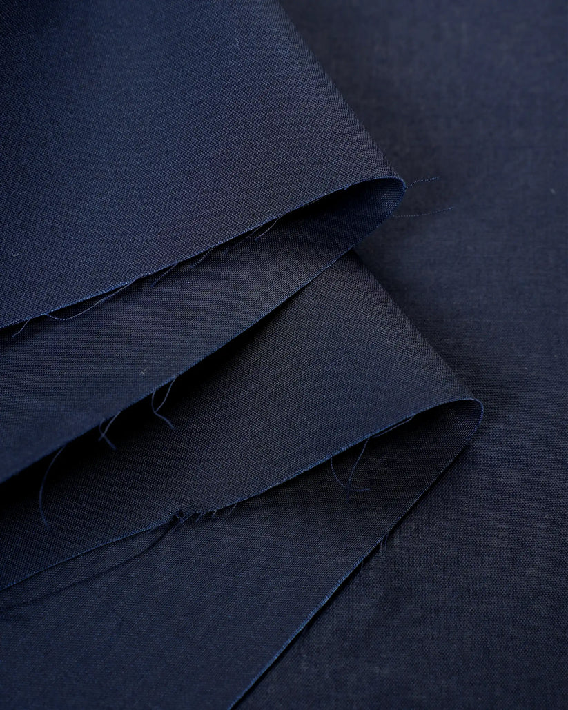 Navy Blue Egyptian Giza Fabric | Premium Men’s Unstitched Suit