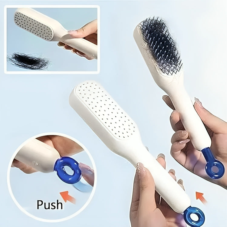 Anti Static Telescopic Hair Comb Detangling Scalp Massage Brush