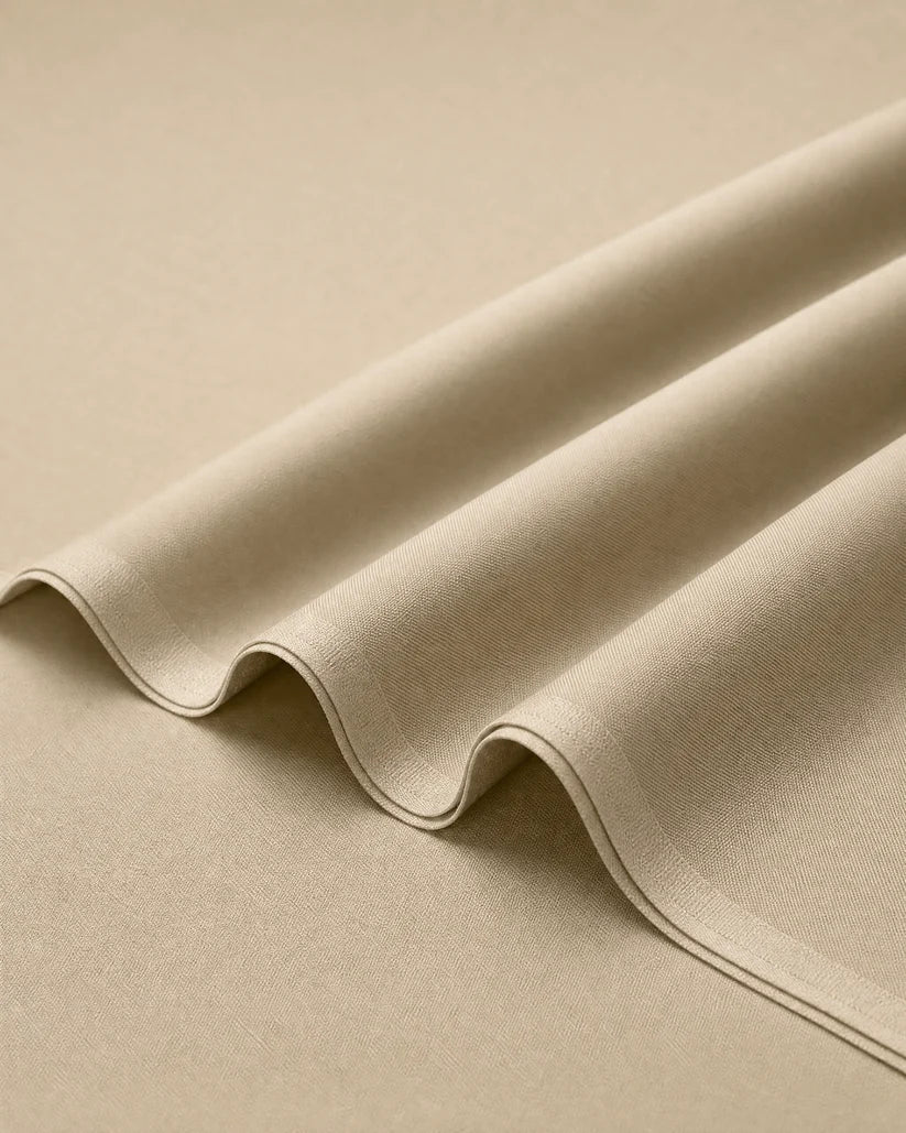 Four Seasons Wash & Wear Cream | Premium Men’s Unstitched Fabric