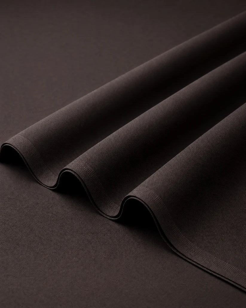 Four Seasons Wash & Wear Dark Brown | Premium Men’s Unstitched Fabric