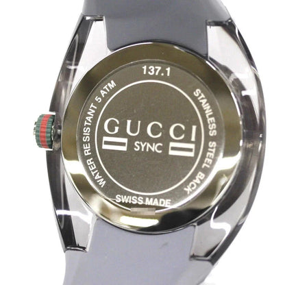 GUCCI SYNC YA137109 Men's Watch | Authentic Swiss Quartz Watch | Near Mint Condition | Luxury Designer Timepiece